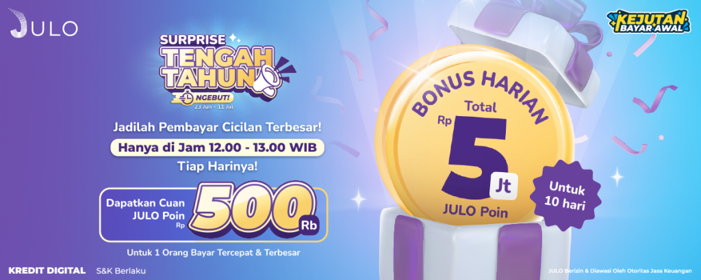 SURPRISE TENGAH TAHUN NGEBUT